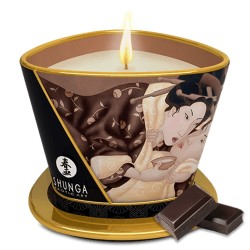  shunga : bougie massage chocolat
