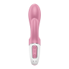Vibromasseur Rabbit gonflant rose Air Pump Bunny 2 USB Satisfyer - CC597820